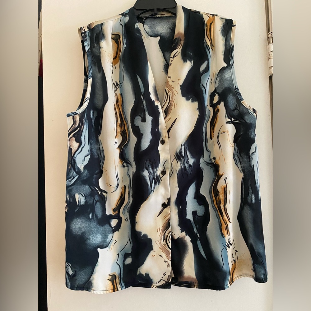 Shein sleeveless blouse